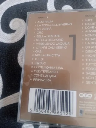 CD Tutto Mango - Oro e Platino