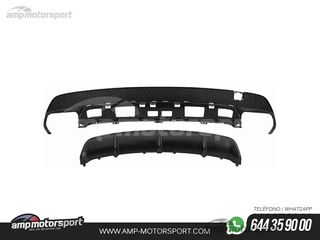 DIFUSOR TRASERO MERCEDES CLA C117 LOOK A45 AMG