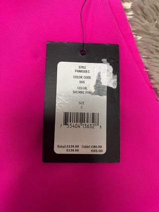 Pantalón DKNY Rosa Talla SIZE 2