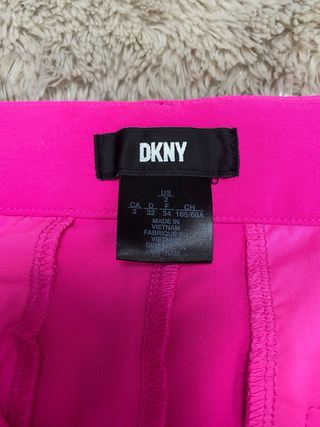 Pantalón DKNY Rosa Talla SIZE 2