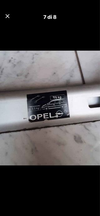 Barre portapacchi Opel Zafira originali