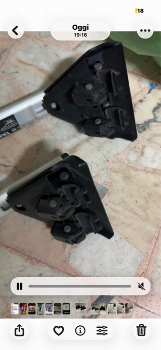 Barre portapacchi Opel Zafira originali