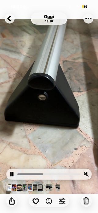 Barre portapacchi Opel Zafira originali