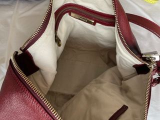 Bolso Uterque Piel Burdeos