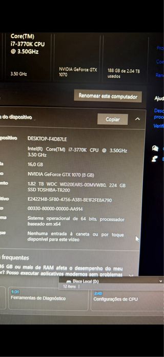 Cooler Master Cosmos II Torre é componentes
