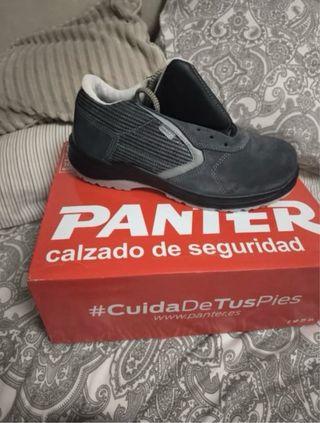 Zapatos de trabajo Panter grises