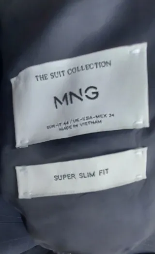 Traje MANGO azul Talla M