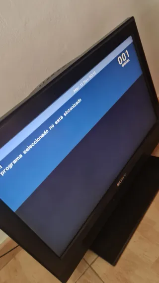 Televisión Sony Negra