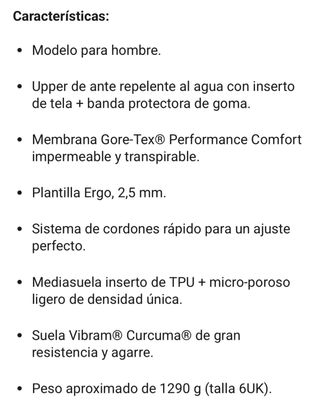 Botas Montura Dolomía Gore-Tex Talla 41