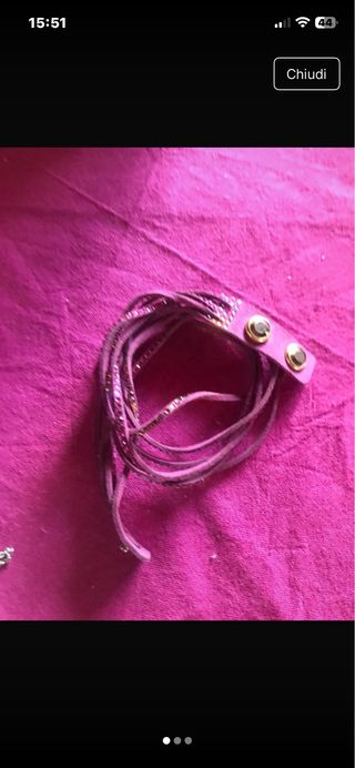Bracciale donna viola Swarovski