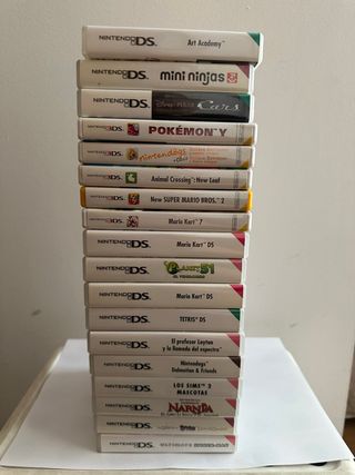 Cover vuote Nintendo DS / 3DS con manuali