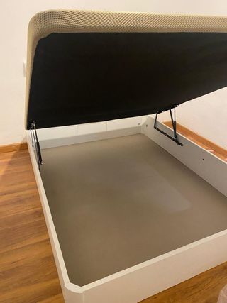 Canapé abatible con colchones Viscoelastica