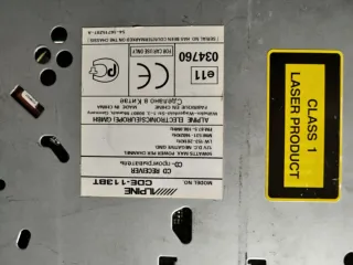 Radio Alpine CDE-130BT Bluetooth