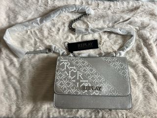 Bolso Replay Plateado Nuevo