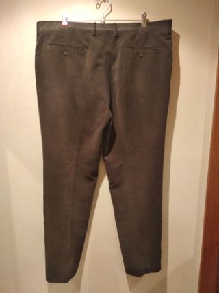 Pantalón de Pana Verde Raya Fina
