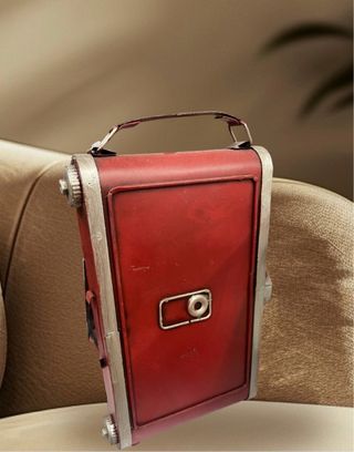 Cámara Vintage Decorativa Metal