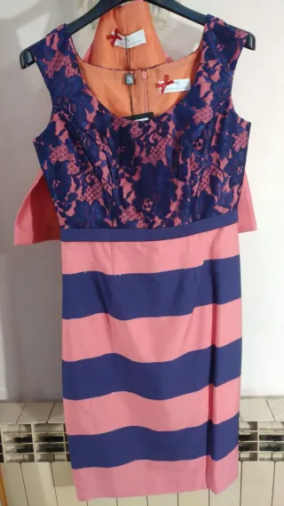 Conjunto vestido y chaqueta Sonia peña