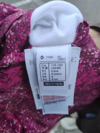 Chaqueta de nieve/esquí infantil