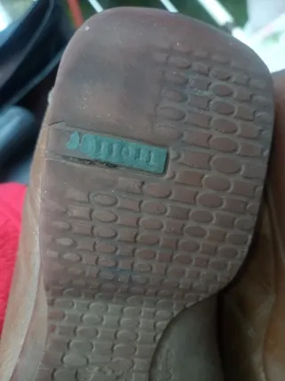 Mocasines TROLLERS de piel marrón talla 43