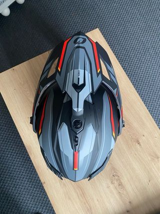 Casco ONeal A-SRS Red Talla S- con pinlock.