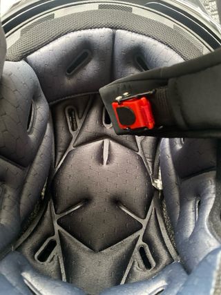 Casco ONeal A-SRS Red Talla S- con pinlock.