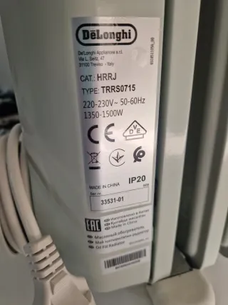 Radiador Eléctrico DeLonghi TRNS0715