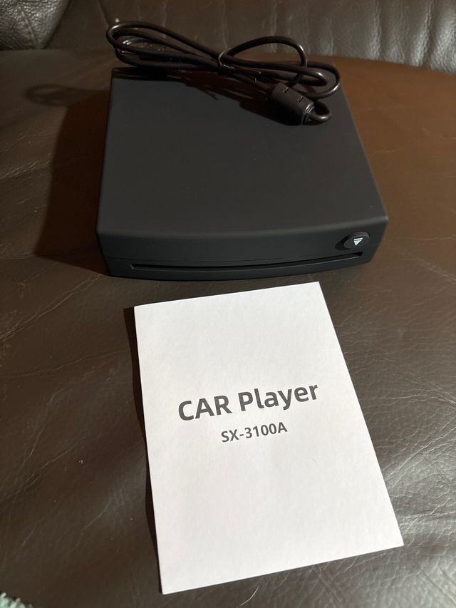 Reproductor CD Coche SX-3100A USB Negro