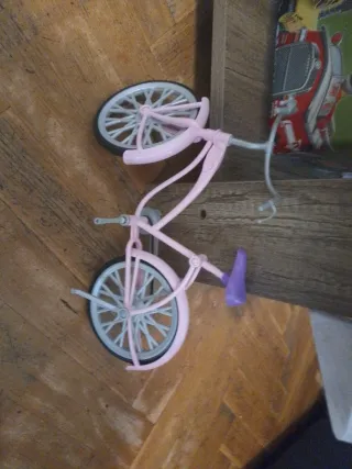 Bicicleta Barbie rosa