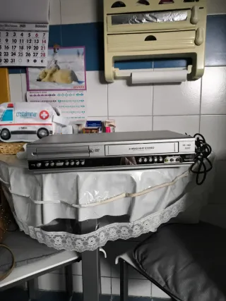 DVD y VHS Reproductor