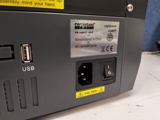 Contadora y detectora de billetes Ratio-TEC Rapidcount X300P