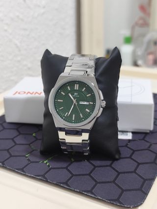 Reloj Johnny Moore Hombre Esfera Verde
