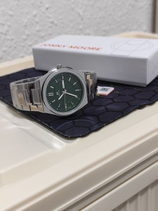 Reloj Johnny Moore Hombre Esfera Verde