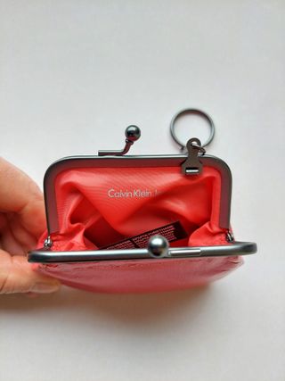 Portamonete Calvin Klein nuovo colore rosa