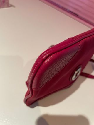 Bolso Tous Cartera Mano Rosa