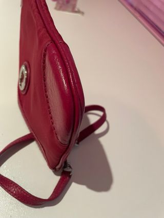 Bolso Tous Cartera Mano Rosa