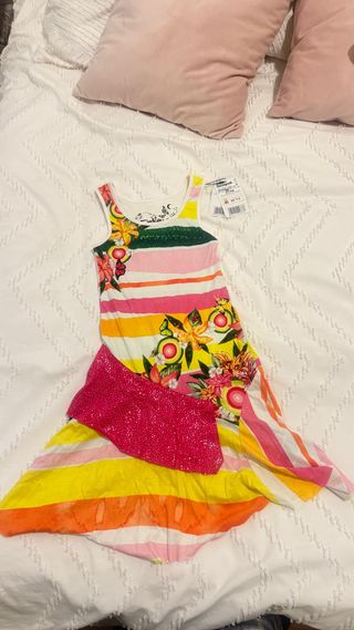 Vestido Desigual Verano niña 7/8 años