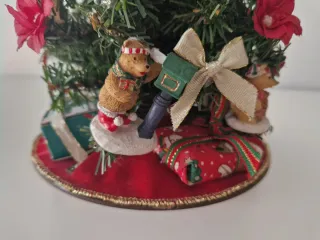 Albero di Natale decorato