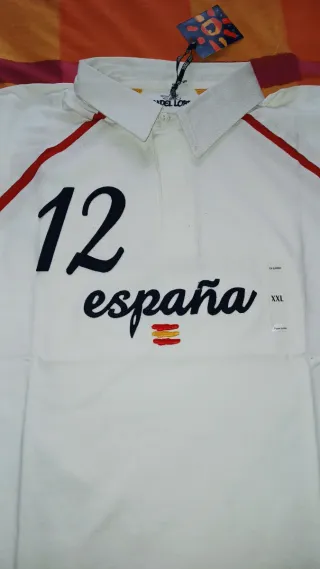 Polo Padel Lobb Blanco Talla XXL