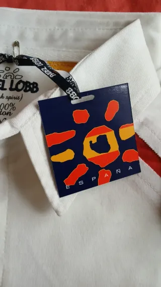 Polo Padel Lobb Blanco Talla XXL