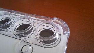 Funda de cuello silicona transparente Samsung A55