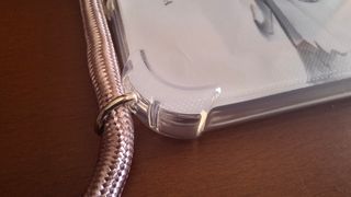 Funda de cuello silicona transparente Samsung A55