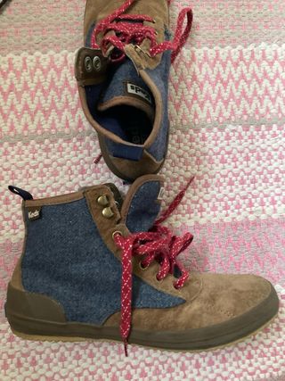 Botines Keds Marrones y Azules