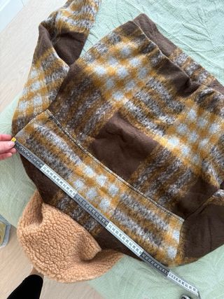 Chaqueta Bomber efecto lana Lumina