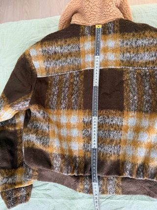 Chaqueta Bomber efecto lana Lumina