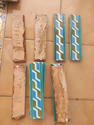 Cenefas antiguas Sevilla