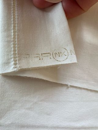 Lenzuolo singolo misto lino beige