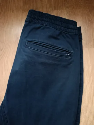 Pantalón jogger Hollister azul