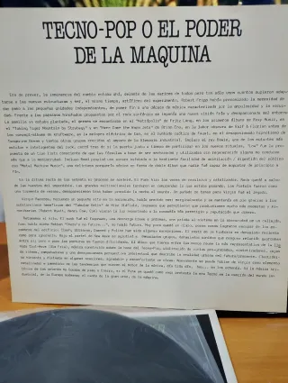 Vinilo LP Tecno-Pop Compilation