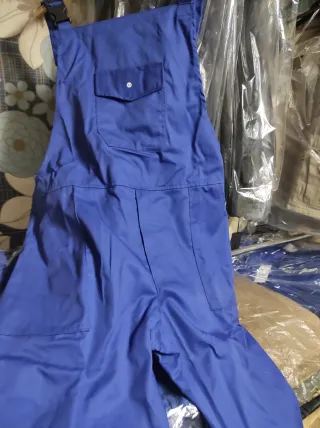 Peto de trabajo azul