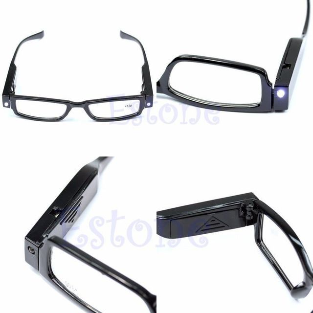 Gafas de Lectura con Linterna LED y Aumento!